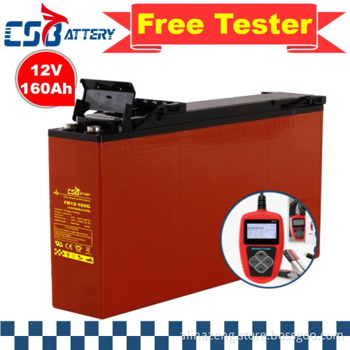 Csbattery 12V160ah Slim Telecom Terminal Gel Battery for Broadband/Telecom/UPS/Switchgear/Communications/Vs: Northstar/Aokly